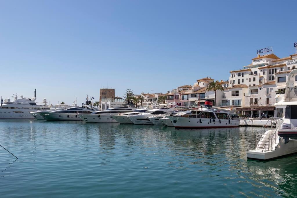 Luxury Sea View Puerto Banus Apartment Marbella Exterior foto